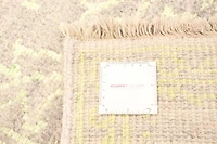 ECARPETGALLERY Tapis Noué à la Main pour Salon, Salle à Manger et Chambre à Coucher Transitionnel Collection La Seda 5'1" x 8'6" en Gris