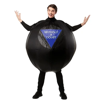 Mattel Games Magic 8 Ball Adult Unisex Inflatable Costume