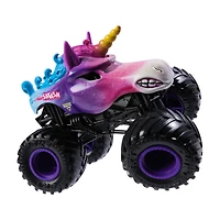 Monster Jam, Monster truck Sparkle Smash officiel, véhicule en métal moulé, échelle 1:64, jouets pour garçons à partir de 3 ans