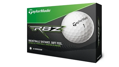 TaylorMade RBZ Golf Balles DISTANCE DE LA ROCKETBALLZ. SENSATION DE DOUCEUR.