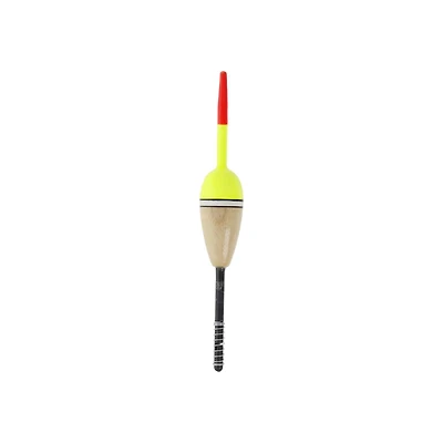 Eagle Claw Q07080-005 Balsa Style Oval Spring Fixed Float, 7/8" x 6" Stem, 2Pk, Balsa Style Oval Spring Fixed