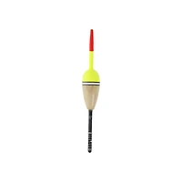 Eagle Claw Q07080-005 Balsa Style Oval Spring Fixed Float, 7/8" x 6" Stem, 2Pk, Balsa Style Oval Spring Fixed