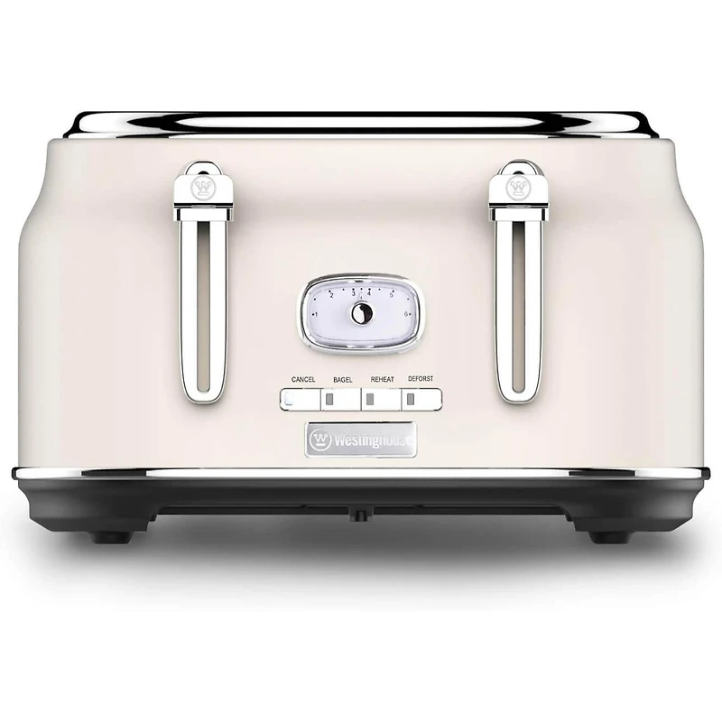 Westinghouse Retro 4 Slice Toaster - White