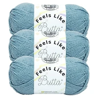 Lion Brand Feels Like Butta ® Yarn #4 Medium/Worsted Yarn 100g/199m 3-Pack