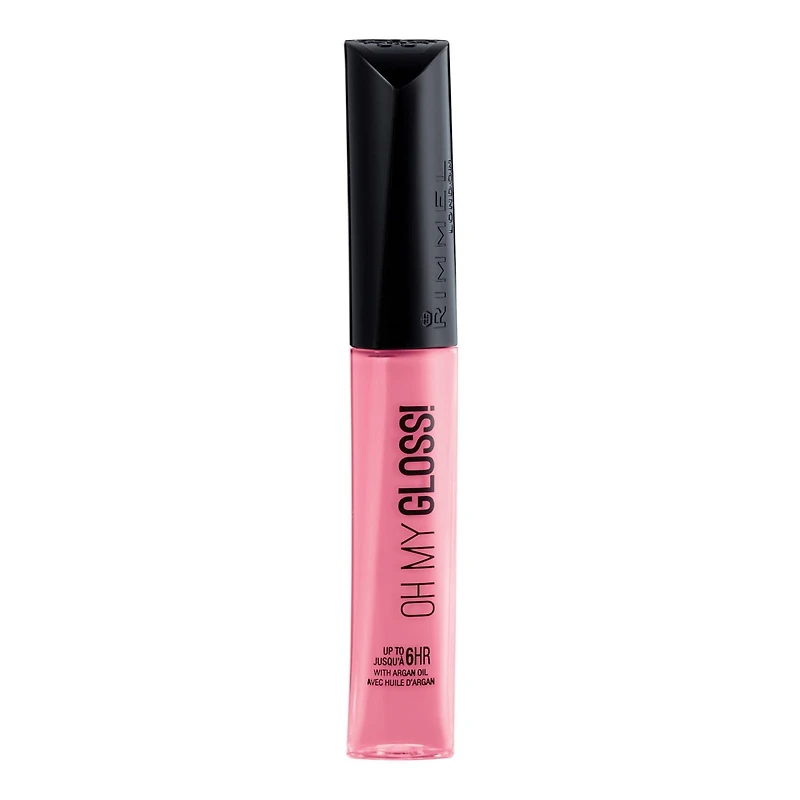 Rimmel Brillant à lèvres Oh My Gloss!, haute brillance, pinceau qui épouse les lèvres, 100% sans cruauté