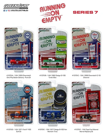 GreenLight 1:64 Running on Empty Die-Cast Vehicles Series 7