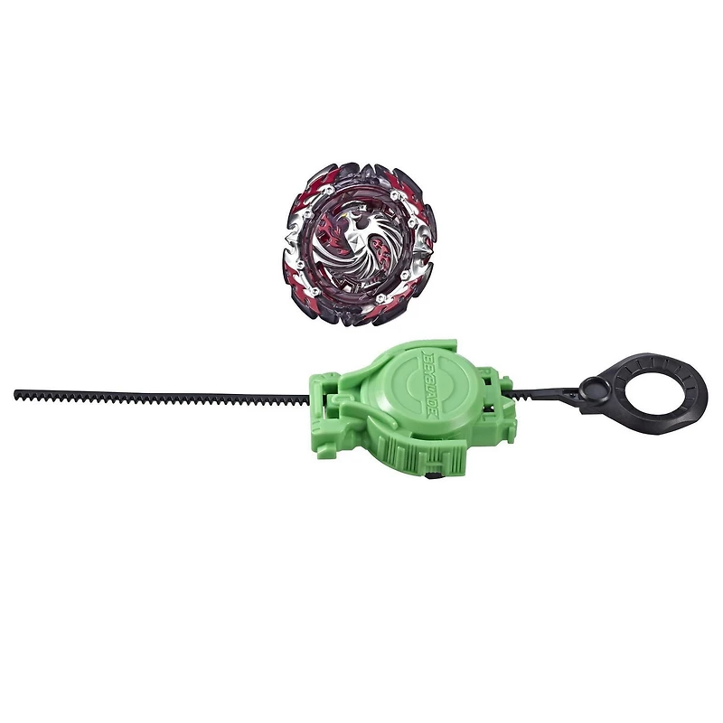 Beyblade Burst Turbo Slingshock - Kit de départ Dread Phoenix P4 – Toupie de combat avec propulseur à rotation droite/gauche