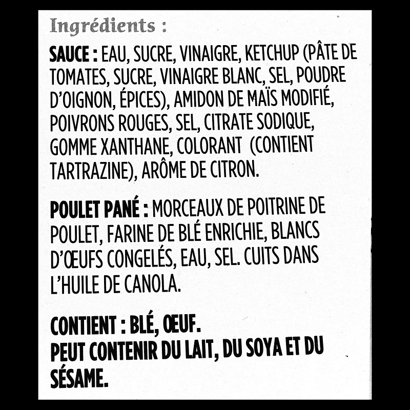 Wong Wing Sweet And Sour Chicken, 400g