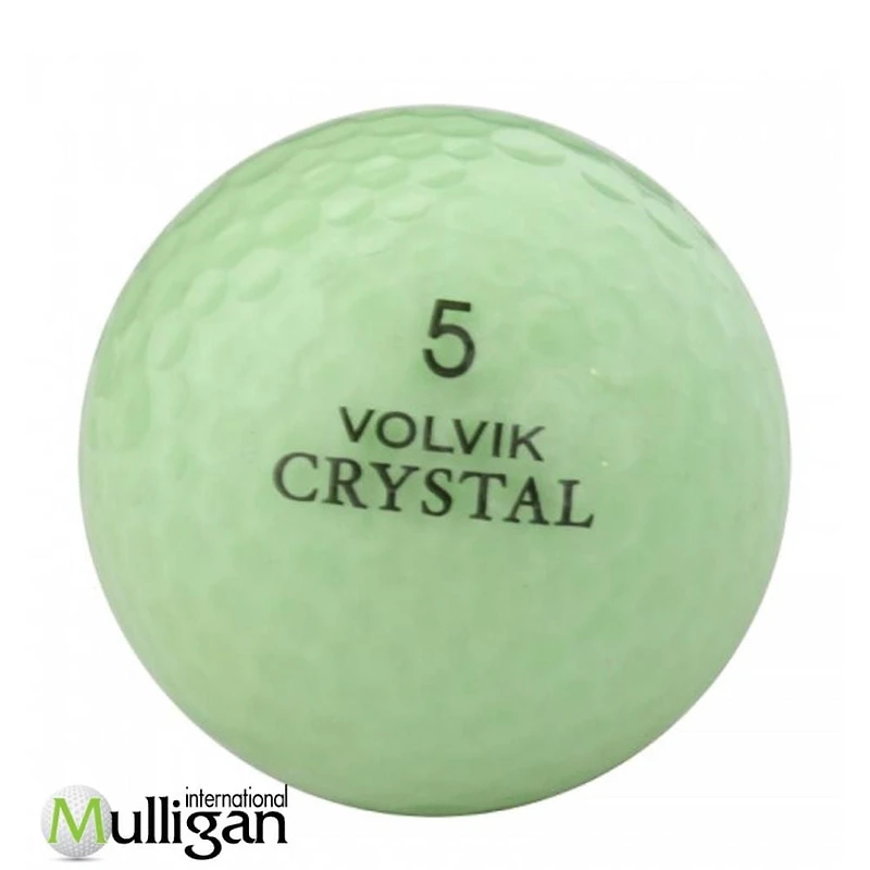 Mulligan - 48 balles de golf récupérées Volvik Crystal 1ere génération 5A, Mix