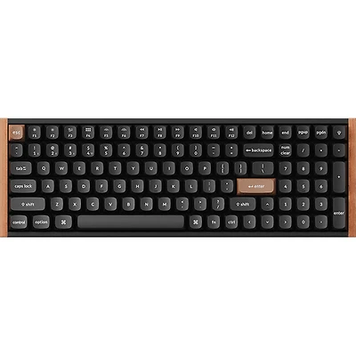Keychron K4 HE Interrupteur interchangeable RGB, châssis en aluminium rétroéclairé Nebula noir (Édition Spéciale)