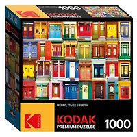 Kodak 1000pc Puzzle - Colourful Montreal Doors (English Only)