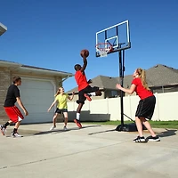 LIFETIME – Panier de basketball portable réglable (50 po, polycarbonate)