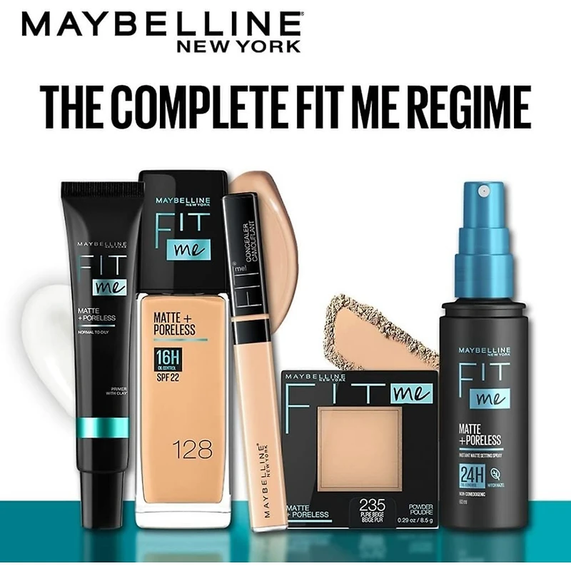 Maybelline New York Fit Me Liquid Oil free Concealer, Flawless Natural Coverage, Lightweight, Conceal Redness, Flaws and Blemishes
