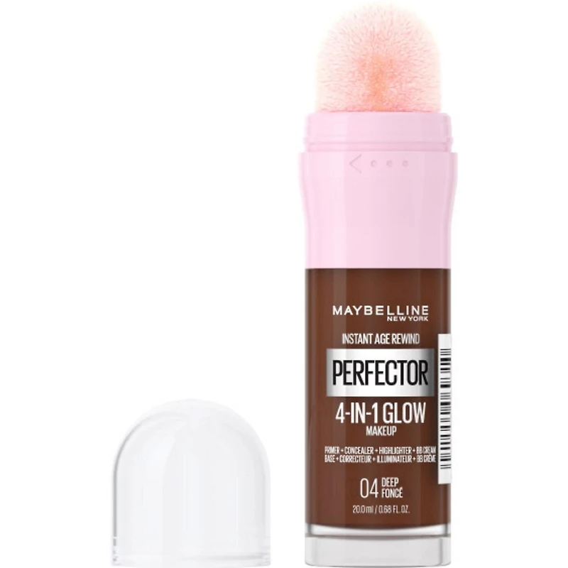 Instant Age Rewind - Face Makeup Instant Perfector 4 in 1 Glow Makeup, Medium-Deep Warm, 4in1 primer, concealer