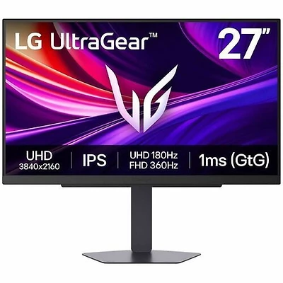 LG UltraGear 27", 3840 x 2160, Noir, 27G810A-B
