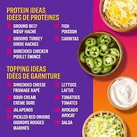 Taco Bell Crunchy Taco Cravings Kit, 260 g Box, TB CRUNCHY TACO KIT