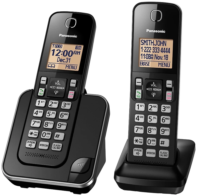 Téléphone Panasonic DECT 6.0 – 2 combinés