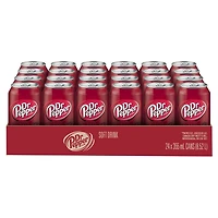 Boisson gazeuse Dr Pepper 24 x 355 mL, Plateau, Canettes 24x355mL