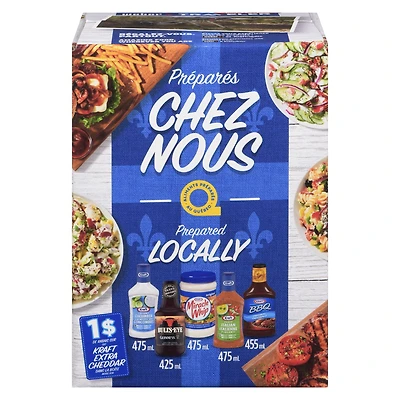 Quebec Condiment Box