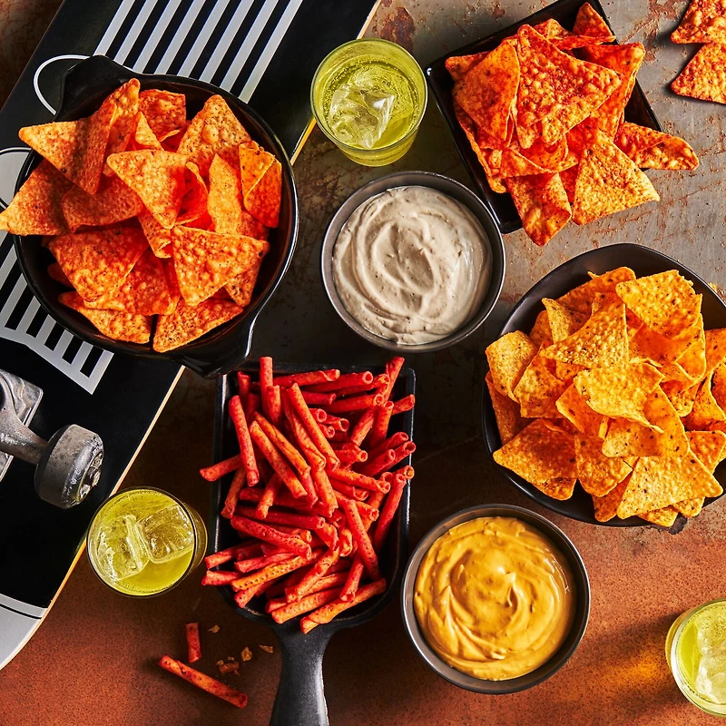 Doritos Chips tortilla aromatisées BBQ éclaté