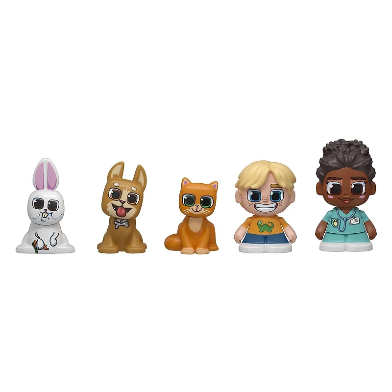 Jeu de tuiles magnétiques pour vétérinaire de Tile Town