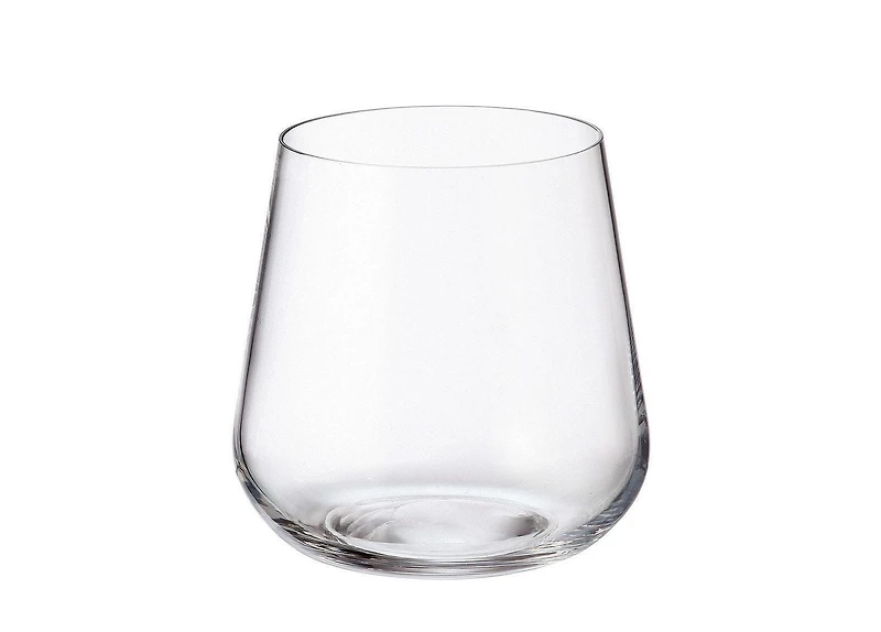 Verre Old Fashion Amundsen/Ardea de Crystalite Bohemia a 320 ml,  Ensemble de 12