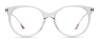 Christian Siriano Womens Prescription Eyeglasses, Amal, Lavender Crystal, 52-17-143