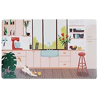 Cat De Lieux En Plastique Dans La Cuisine 12 X 18 - Ensemble De 12