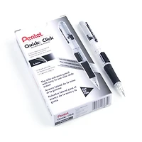Quick Click Porte Mine (0,5mm), Barrillet Noir, Boite de 12