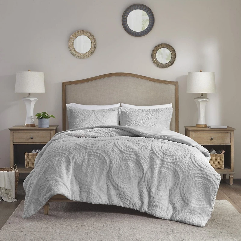Home Essence Alivia Plush Comforter Mini Set