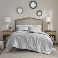 Home Essence Alivia Plush Comforter Mini Set
