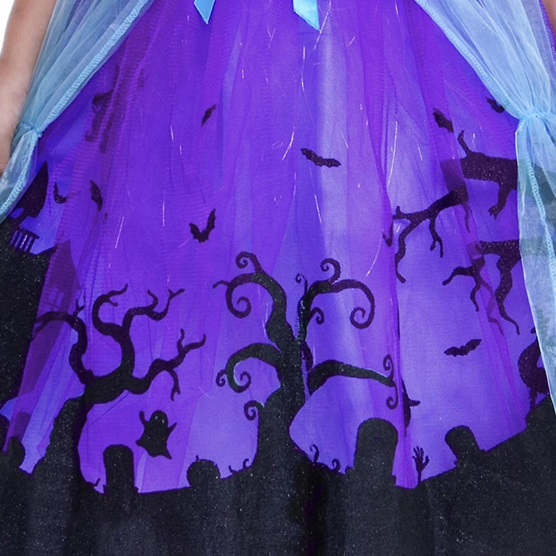 Costume de jolie sorcière pour filles P
