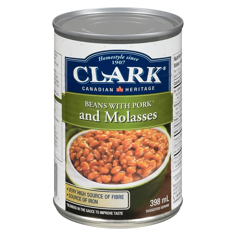Baked Beans with Pork and Molasses, 398 ml