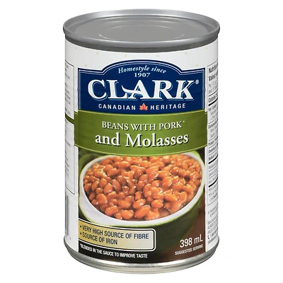 Baked Beans with Pork and Molasses, 398 ml