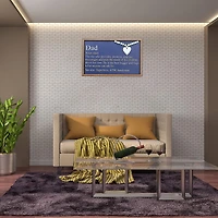 IH Casa Decor Framed Definition Of Dad Sign