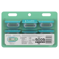Gillette Venus Extra Smooth Women’s Razor Blades, 5-Bladed Razor Refills, 8CT