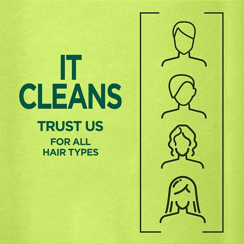 Garnier Fructis Pure Clean Zero Silicone revitalisant fortifiant pour cheveux normaux à gras, avec extrait de citron, 621 mL