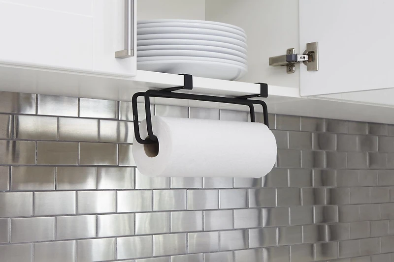 Squire Multi-Use Paper Towel Holder Black