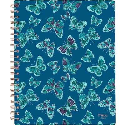 Agenda Grand Mead® Papillon Aqua W/M,26 Agenda