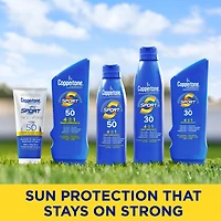 Coppertone Sport écran solaire en lotion pour le visage FPS 50, léger, résistant à l'eau, 74ml 74ml