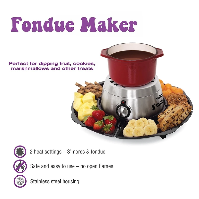 Salton S'mores & Fondue Maker SP1717