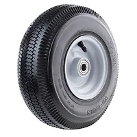Hi-Run Sawtooth 4.10/3.50-4 4PR Pneu Pneumatique pour Chariot à Main 5/8" Alésage de L'axe