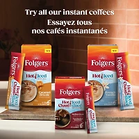 Folgers Hot Or Iced Caramel Drizzle Instant Latte 4 Sachets 120g, 4 x 30g Sachets (Total 120g)