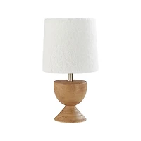 Lampe décorative HOMETRENDS 38,1 cm, fini bois