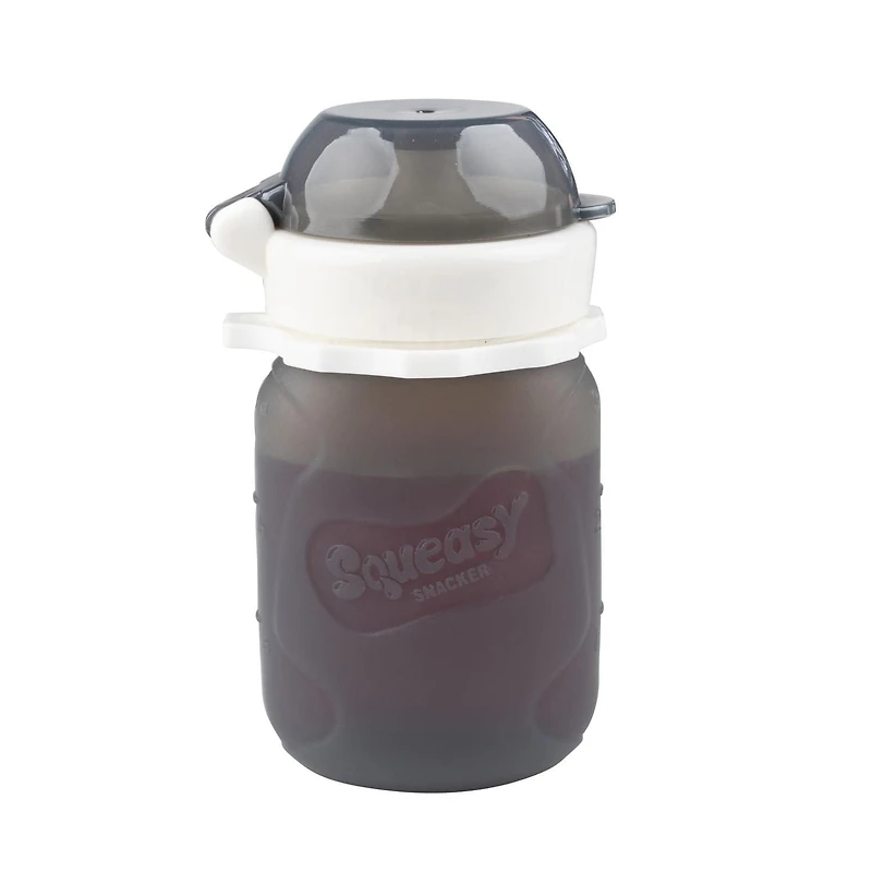 Squeasy Gear - Pochette alimentaire réutilisable pour bébé Snacker avec insert anti-déversement