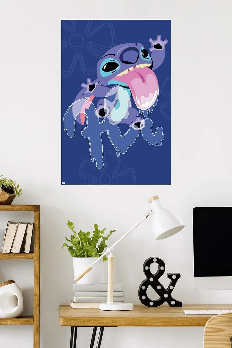 Disney Lilo And Stitch - Slobber Hi Wall Poster, 22.375" x 34"