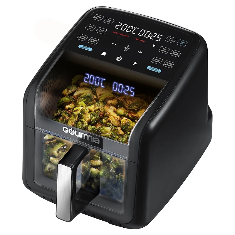Gourmia Panorama 7-QT Digital Air Fryer w/ Panoramic View GAF7020