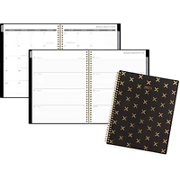 Grand agenda hebdomadaire/mensuel Cambridge Emerson Planificateur
