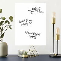 DRY ERASE WHITEBOARD