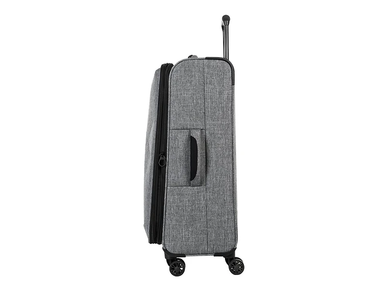 Swiss Mobility -YYZ Collection - SOFTSIDE LUGGAGE WITH DOUBLE 360-DEGREE SPINNER WHEELS - CHARCOAL
